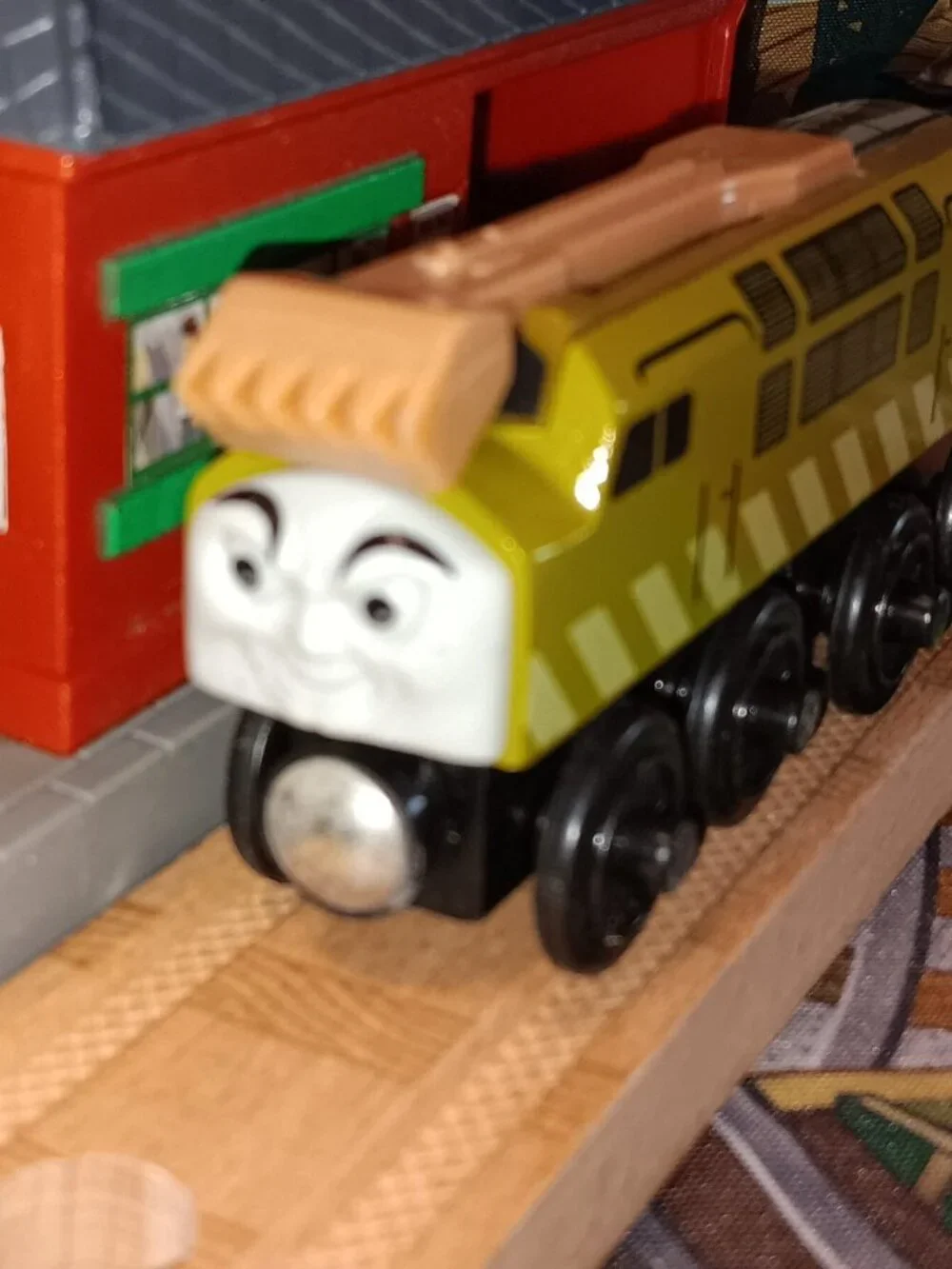 Thomas Wooden Railway Train Track Engine Diesel 10
